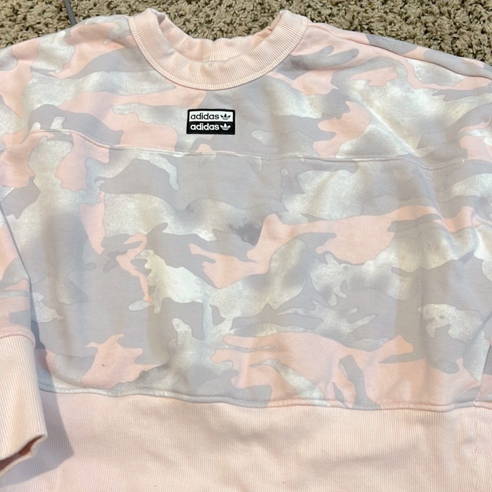 Adidas cropped sweatshirt